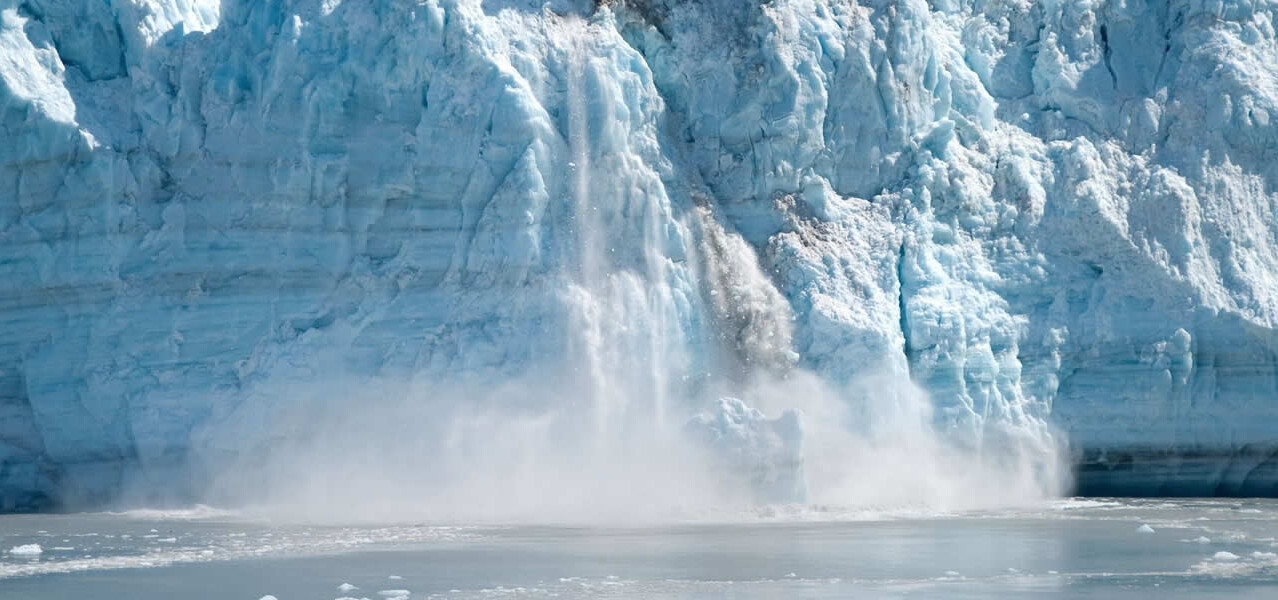 Rising Sea levels from melting glaciers