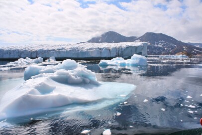 Greenland Glaciers outside of Ammassalik (Wikimedia Commons)