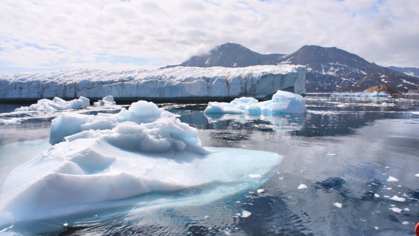 Greenland Glaciers outside of Ammassalik (Wikimedia Commons)
