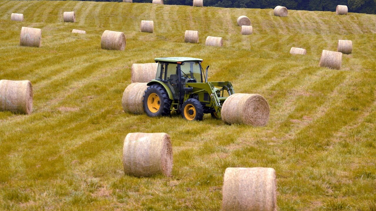 Tractor in agriculture