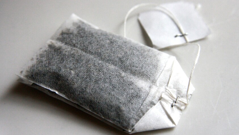 Microplastics in tea